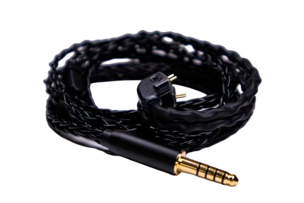 FiR Audio 2-Pin Black Cable (8-Wire)