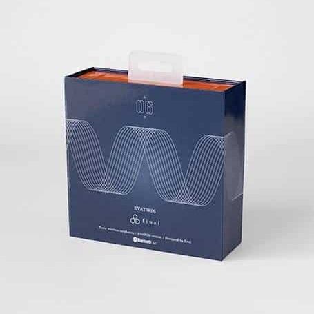Final Audio Evangelion TWS 06 Dark Blue + Orange