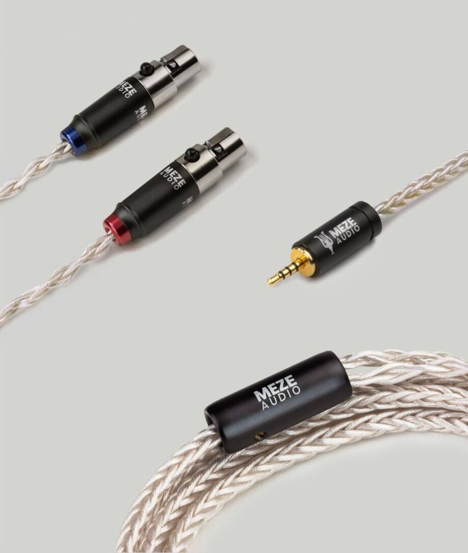 Meze Audio Mini-XLR Silver-Plated PCUHD Premium Upgrade Cable